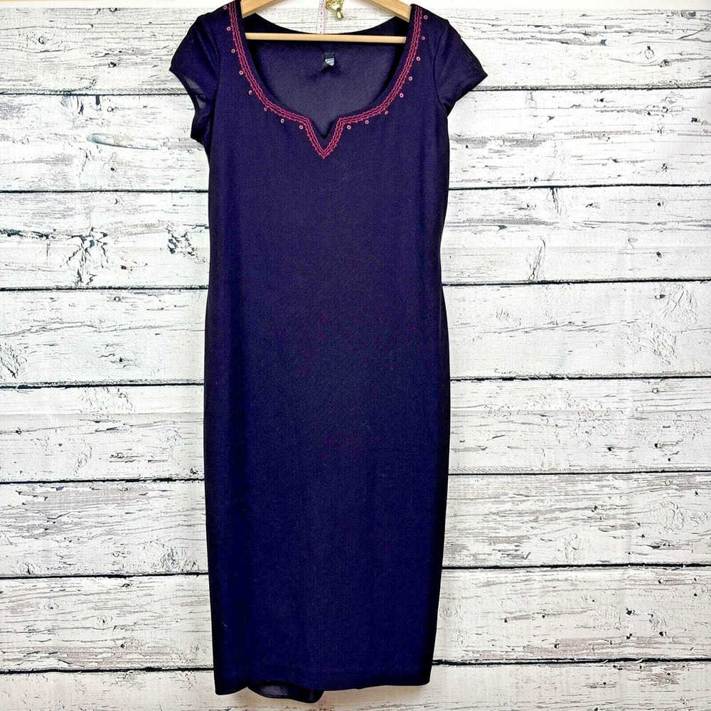 Laundry by Shelli Segal Women's Purple Sleeveless‎ Dress [Size 10] Made in USA